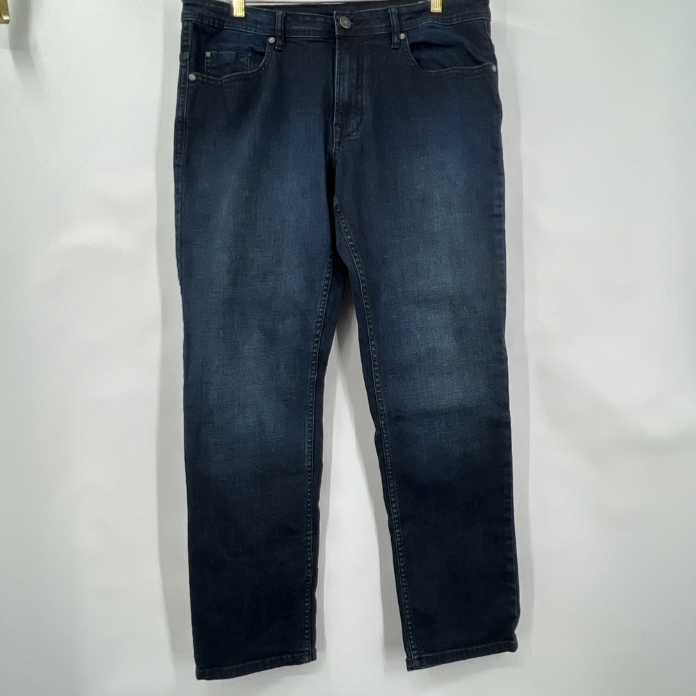 Buffalo David Bitton Men's Jackson Straight‎ Fit Stretch Denim Jeans NWoT 36x30